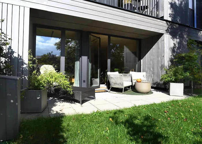 Seequartier - Ein Ort Zum Geniessen - Luxurioes Und Brandneu Lägenhet Seeshaupt